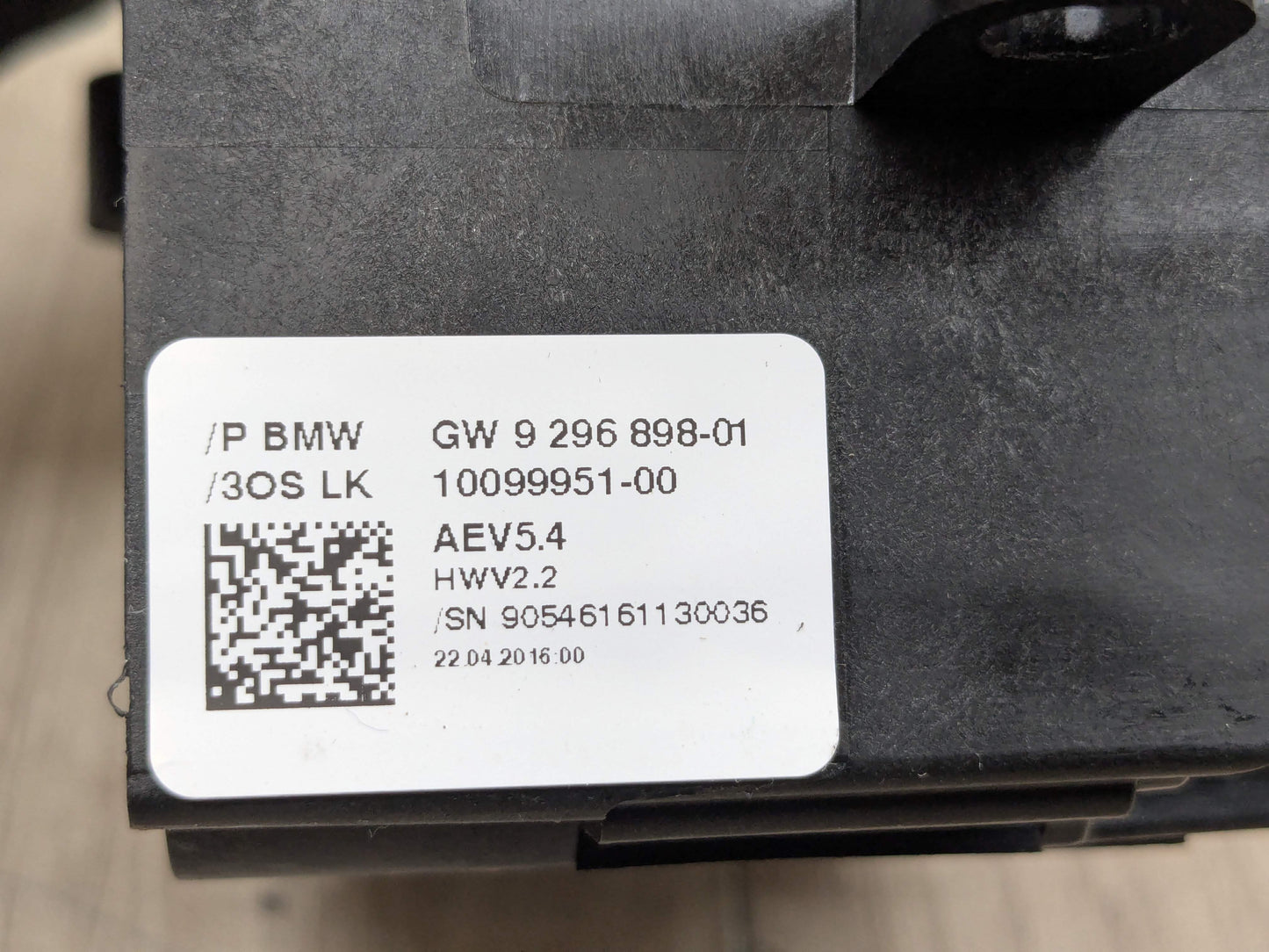 OEM BMW F22 F30 F32 F36 Auto Transmission SPORT Shifter Gear Selector Switch