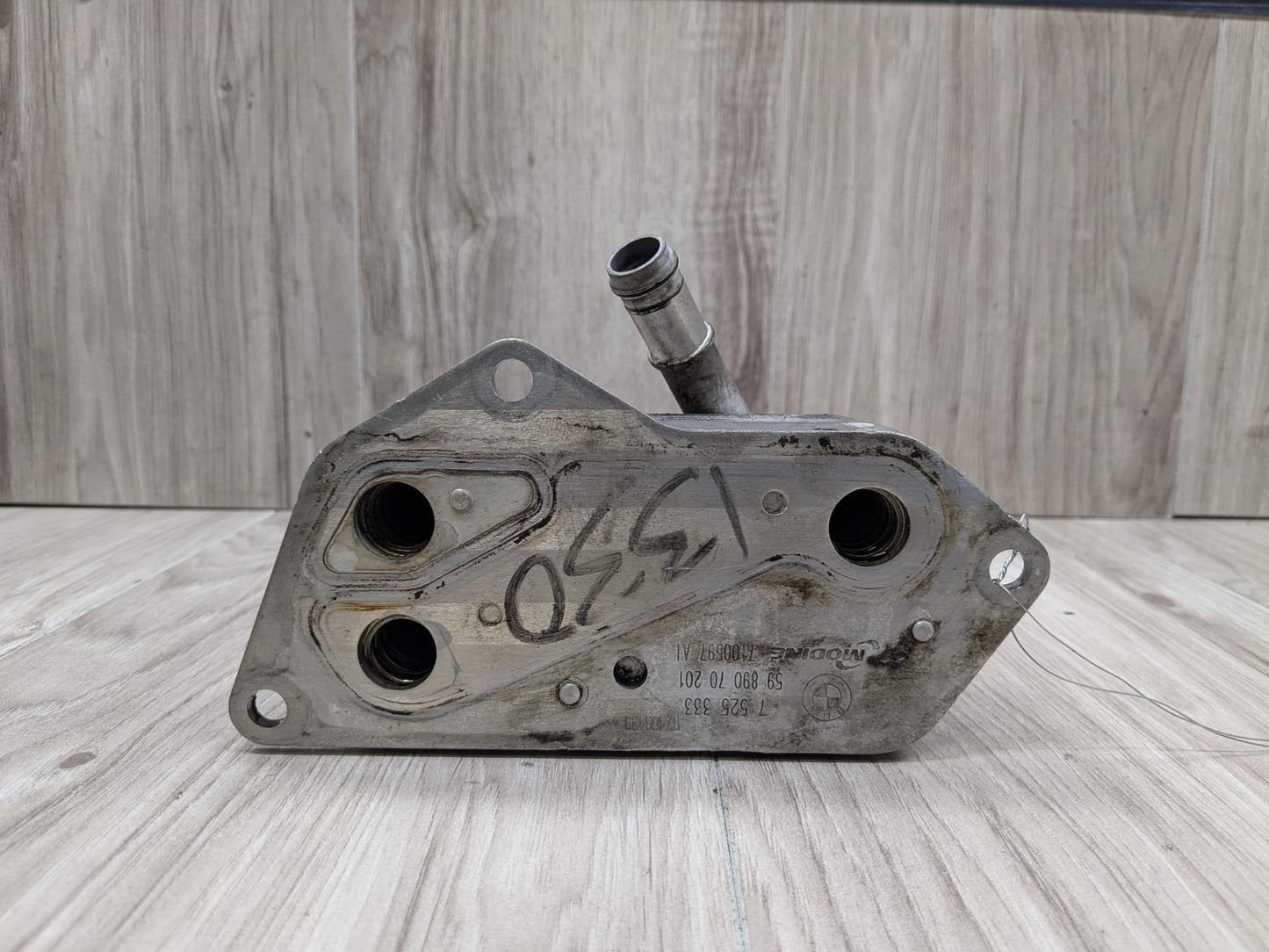 10-17 OEM BMW F01 F07 F10 F12 F25 X3 X4 N55 Engine Oil Filter Housing COOLER