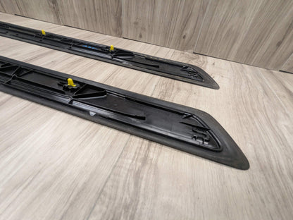 16-20 OEM BMW F22 F87 M2 Front Left Right Door Sills Scuff Plate Trim M SPORT