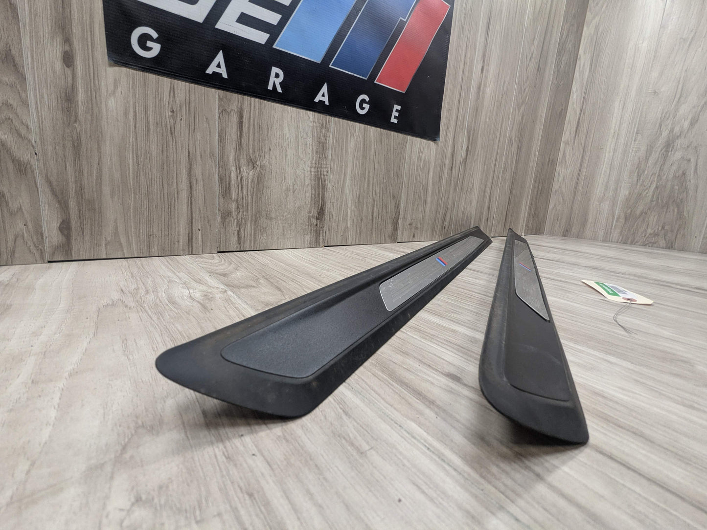 16-20 OEM BMW F22 F87 M2 Front Left Right Door Sills Scuff Plate Trim M SPORT