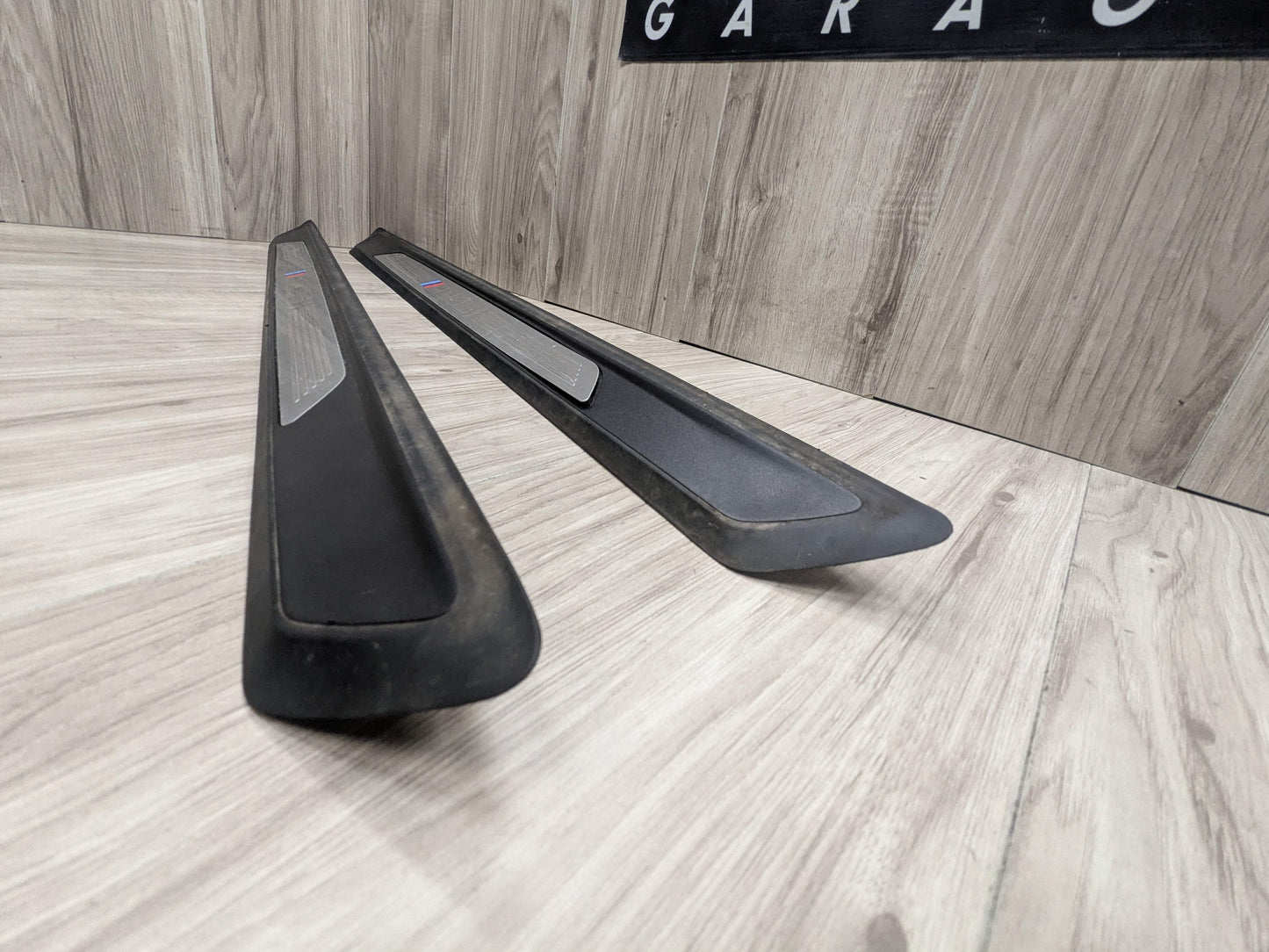 16-20 OEM BMW F22 F87 M2 Front Left Right Door Sills Scuff Plate Trim M SPORT