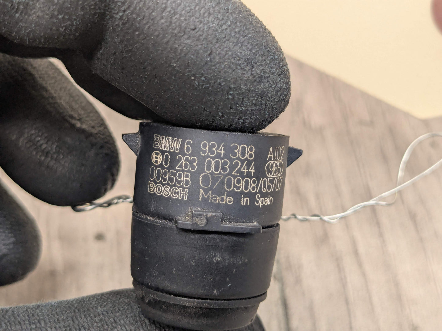 OEM BMW E82 E84 E88 E89 E90 E92 E93 328 335 M3 Bumper Parking PDC Sensor Black