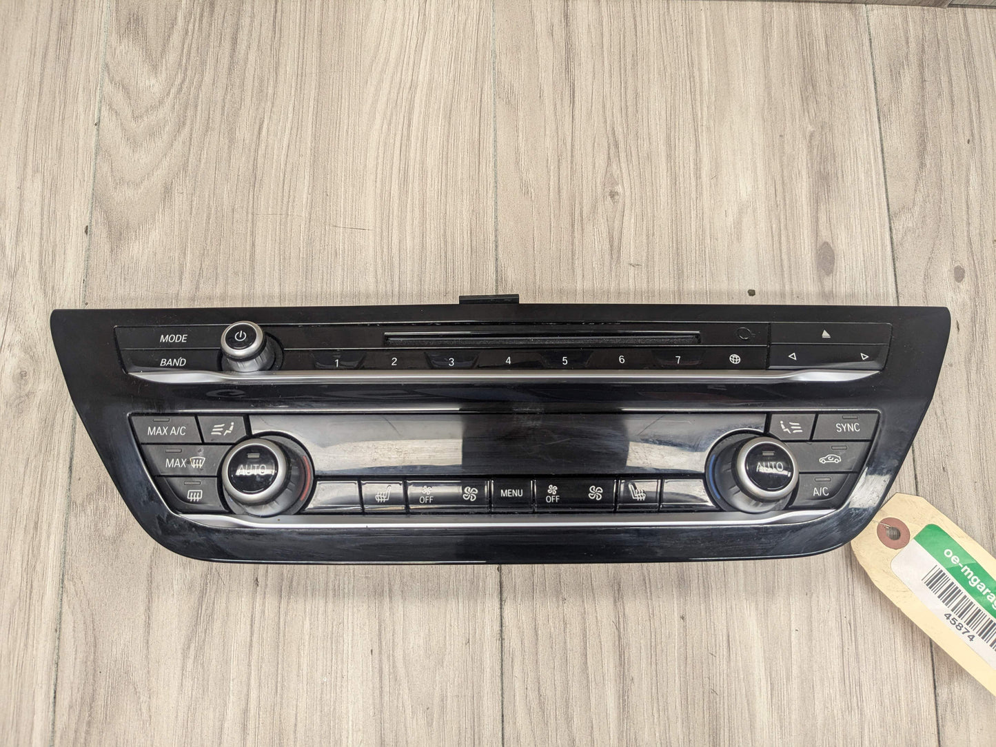 17-20 OEM BMW F90 G30 530 540 M550 M5 AC Switch Heater Panel Radio Media Buttons