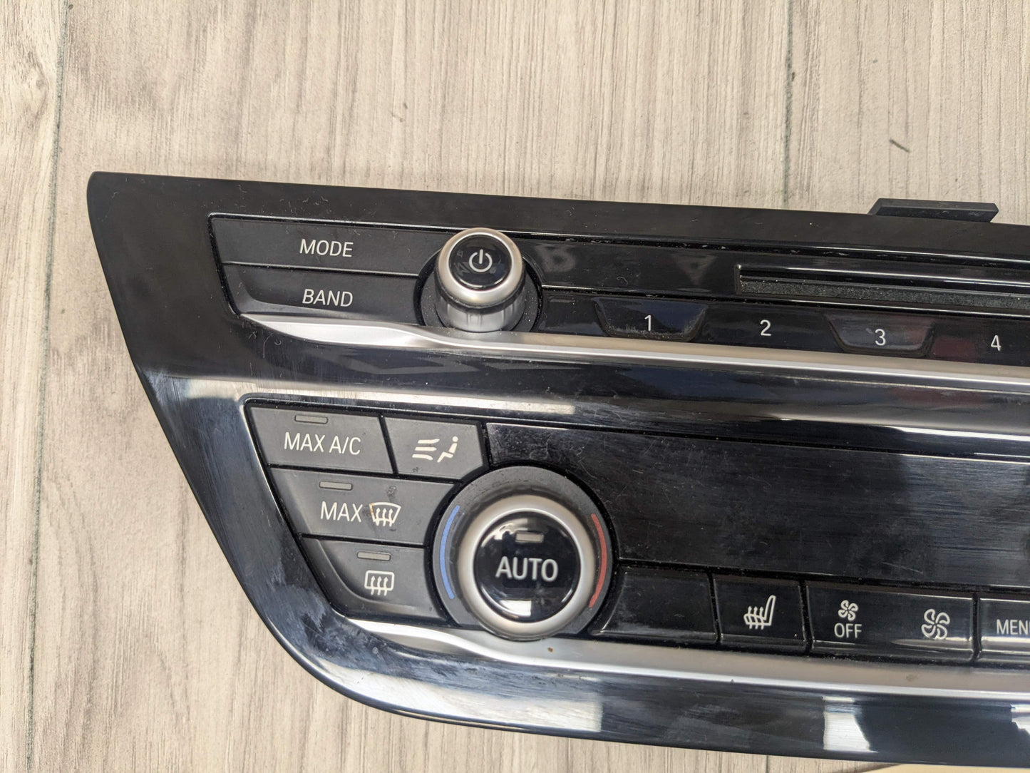 17-20 OEM BMW F90 G30 530 540 M550 M5 AC Switch Heater Panel Radio Media Buttons