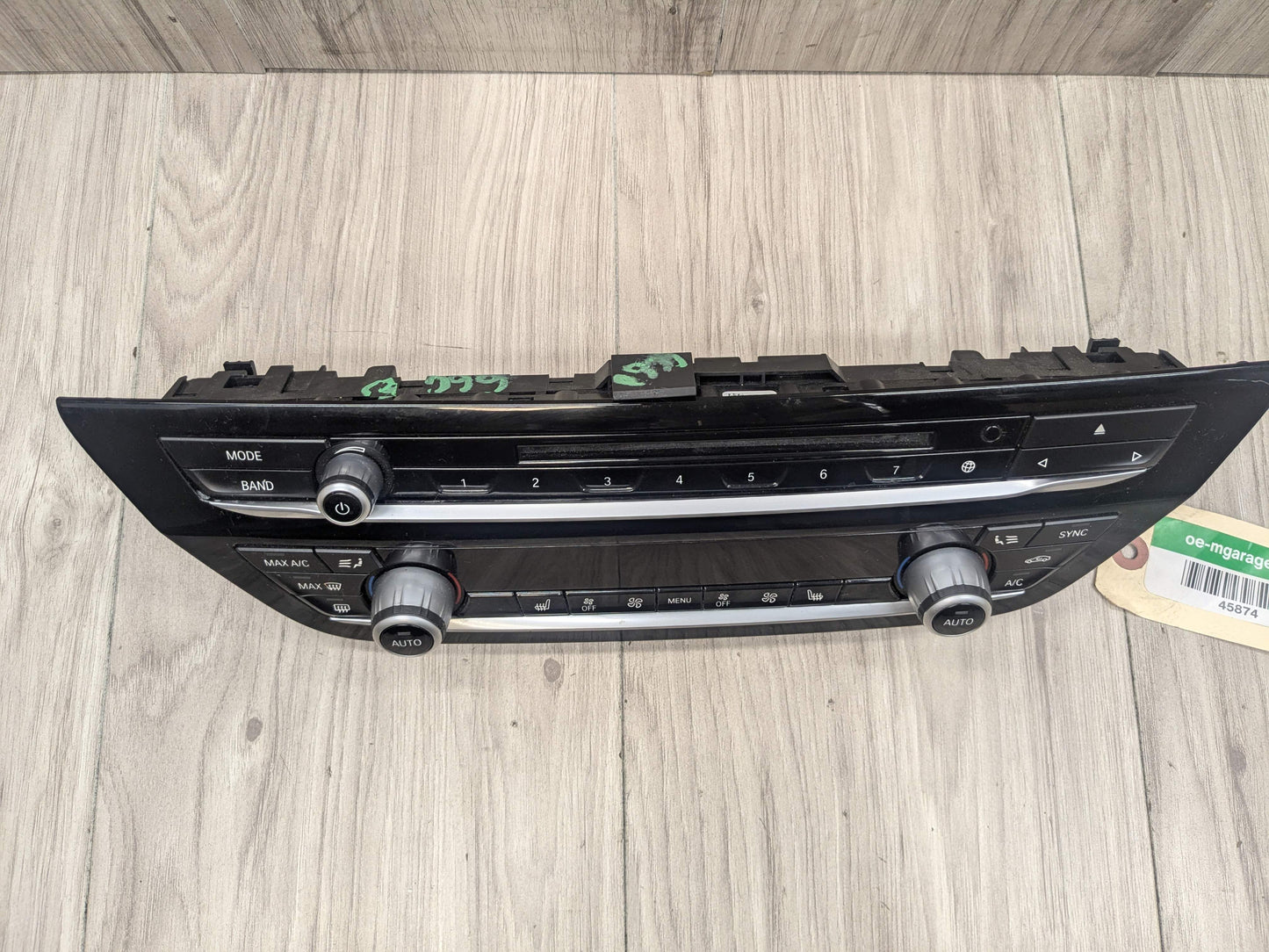 17-20 OEM BMW F90 G30 530 540 M550 M5 AC Switch Heater Panel Radio Media Buttons