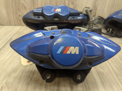 14-20 OEM BMW F22 F23 M235 M240 Front Rear Brake Calipers Brembo SET Blue