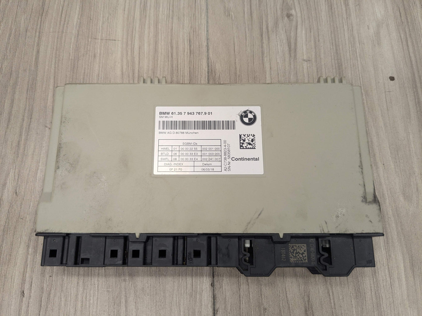 PRE-LCI OEM BMW F90 G01 G12 G30 X3 Front Left / Right Seat Memory Control Module