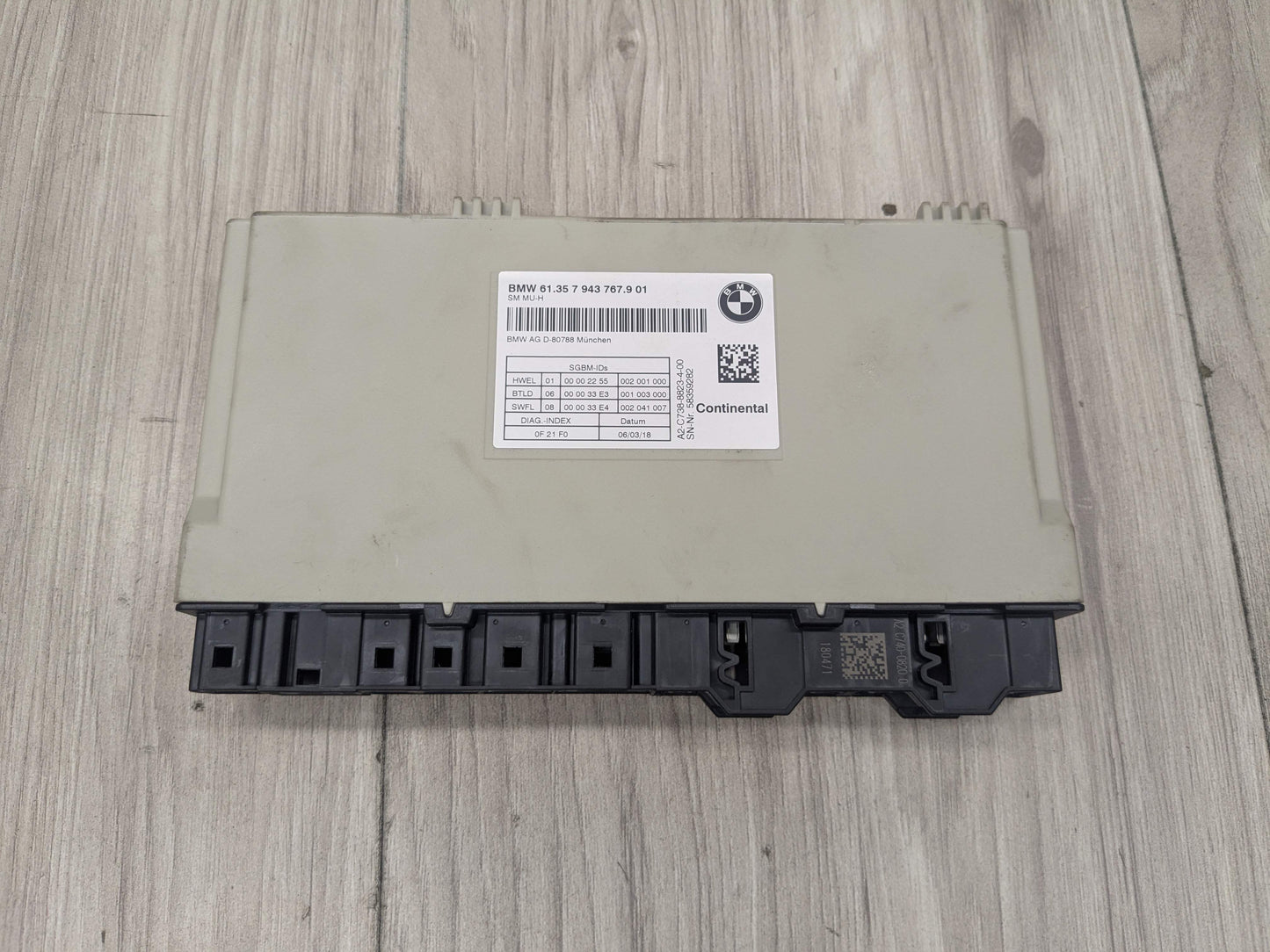 PRE-LCI OEM BMW F90 G01 G12 G30 X3 Front Left / Right Seat Memory Control Module