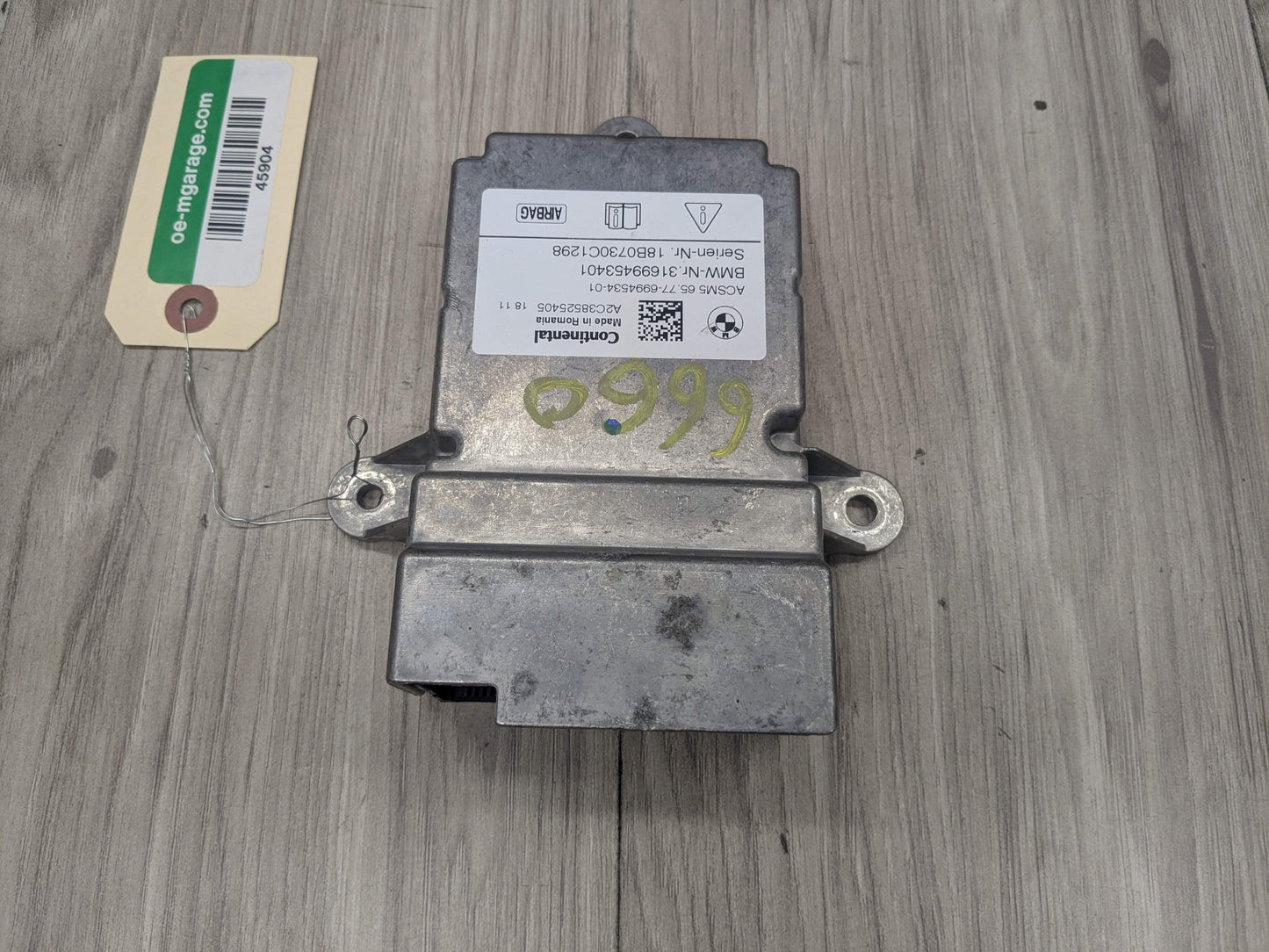PRE-LCI OEM BMW F90 F97 G01 G12 G30 Air Bag SRS ICM Control Module Unit
