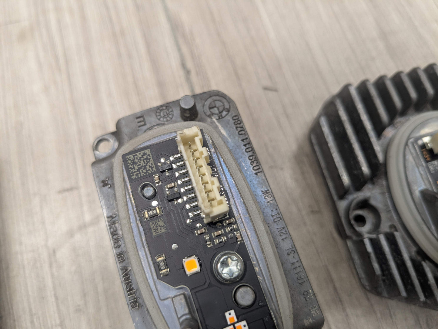 17-20 OEM BMW F90 G30 M550 M5 Left Driver Adaptive Headlight Ballast Module SET