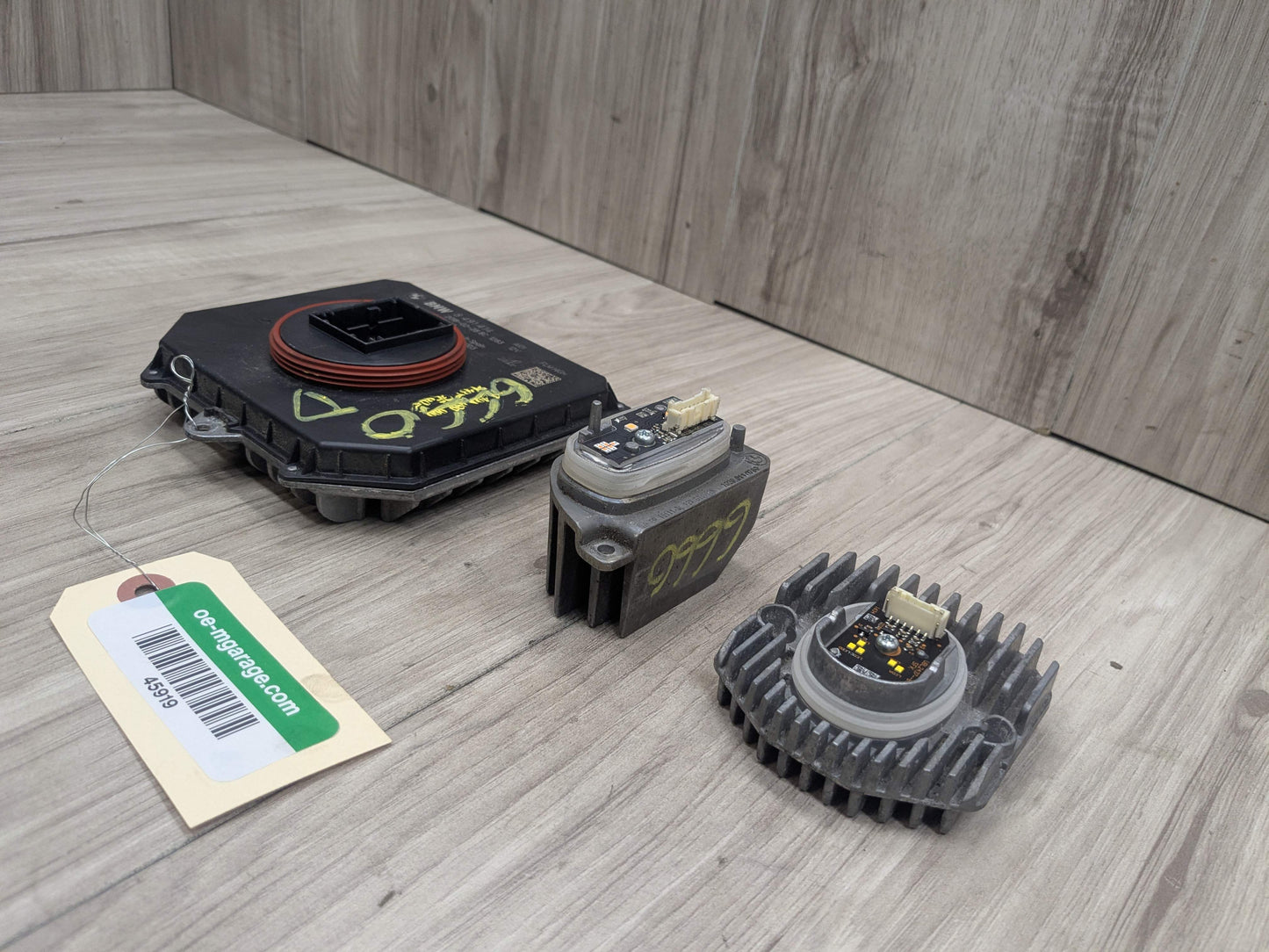 17-20 OEM BMW F90 G30 M550 M5 Left Driver Adaptive Headlight Ballast Module SET