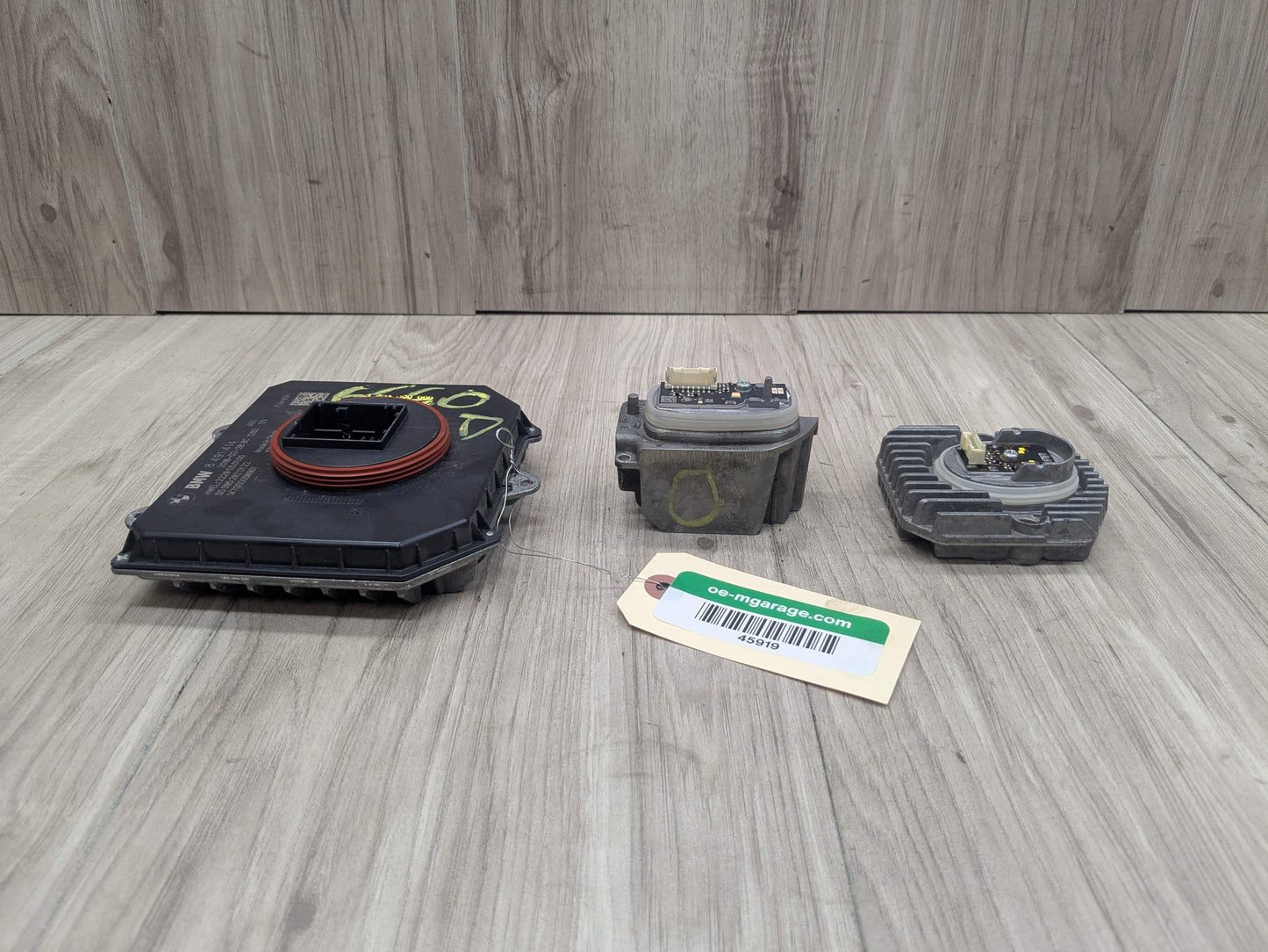 17-20 OEM BMW F90 G30 M550 M5 Left Driver Adaptive Headlight Ballast Module SET