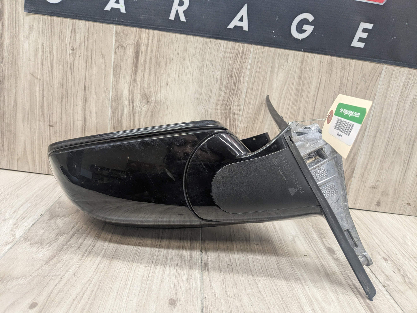 17-23 OEM BMW G30 530 540 M550 Left Driver Side Mirror Blind Spot SHADOW GLOSS