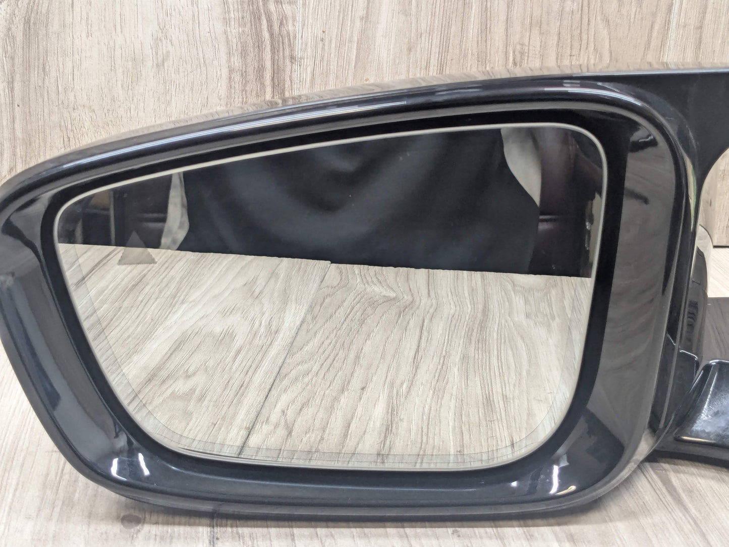 17-23 OEM BMW G30 530 540 M550 Left Driver Side Mirror Blind Spot SHADOW GLOSS