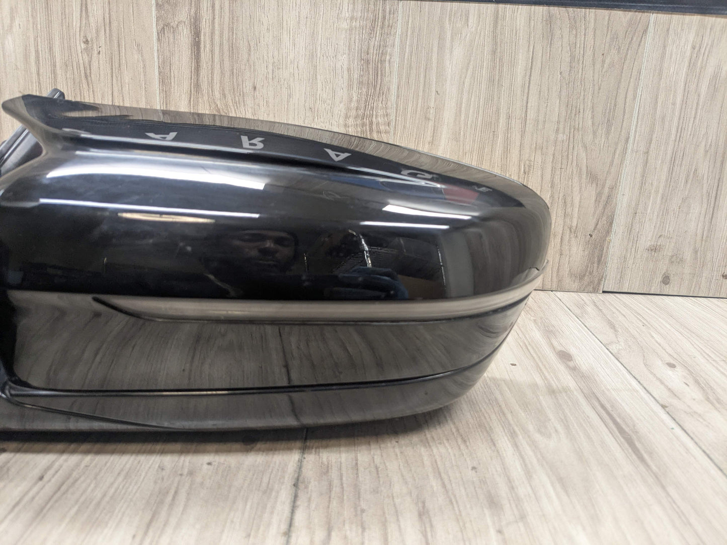 17-23 OEM BMW G30 530 540 M550 Left Driver Side Mirror Blind Spot SHADOW GLOSS