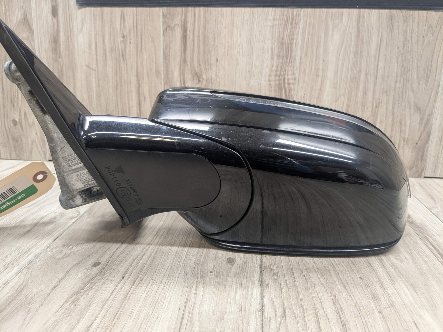 17-23 OEM BMW G30 530 540 M550 Left Driver Side Mirror Blind Spot SHADOW GLOSS