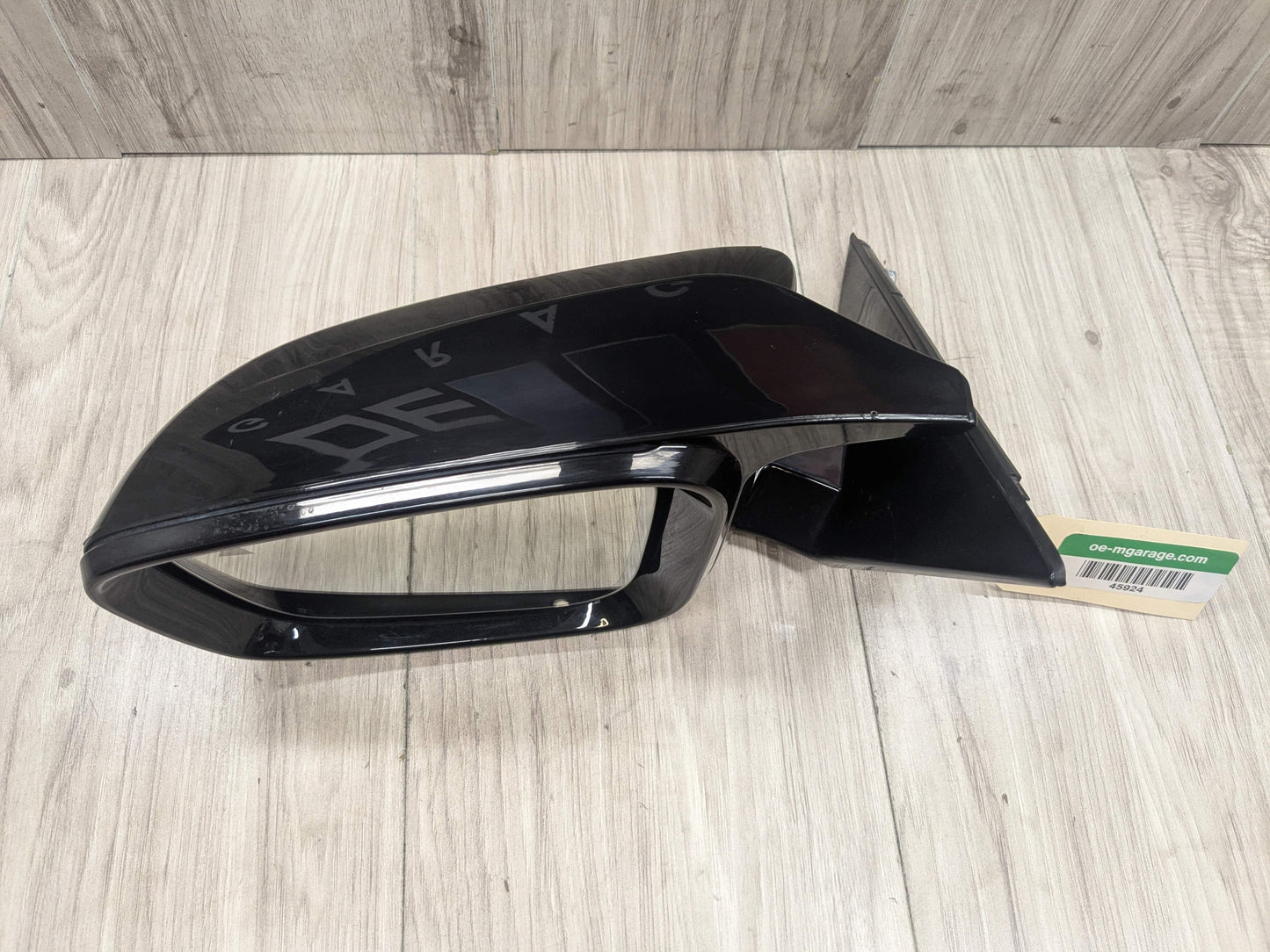 17-23 OEM BMW G30 530 540 M550 Left Driver Side Mirror Blind Spot SHADOW GLOSS