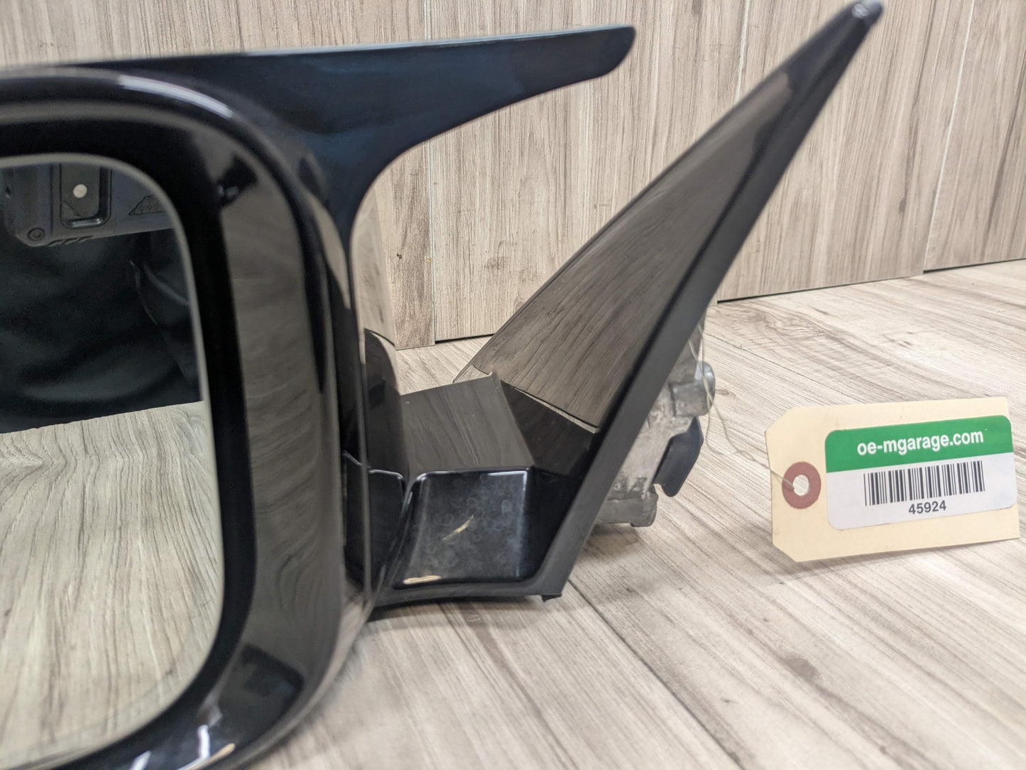 17-23 OEM BMW G30 530 540 M550 Left Driver Side Mirror Blind Spot SHADOW GLOSS