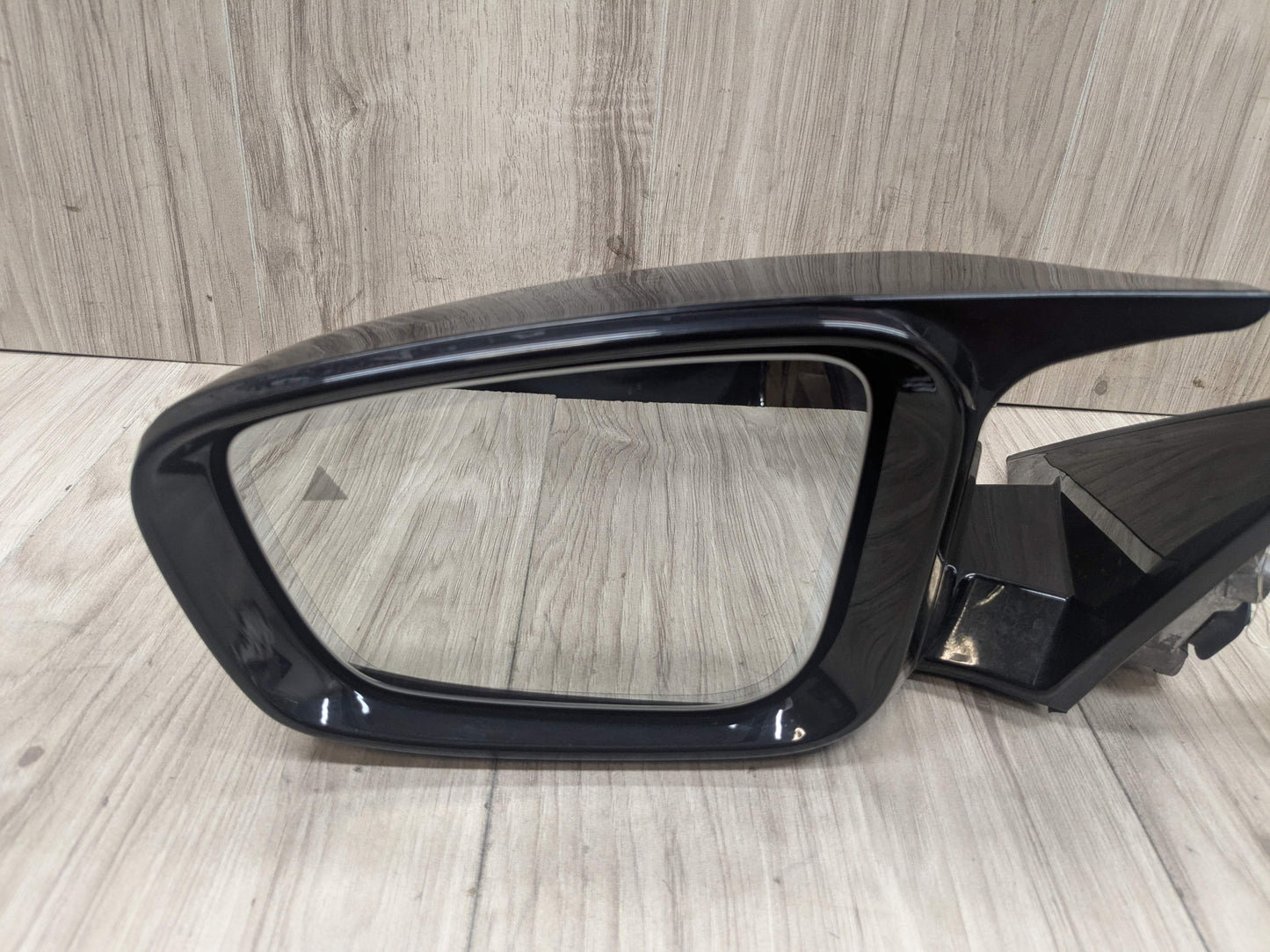 17-23 OEM BMW G30 530 540 M550 Left Driver Side Mirror Blind Spot SHADOW GLOSS