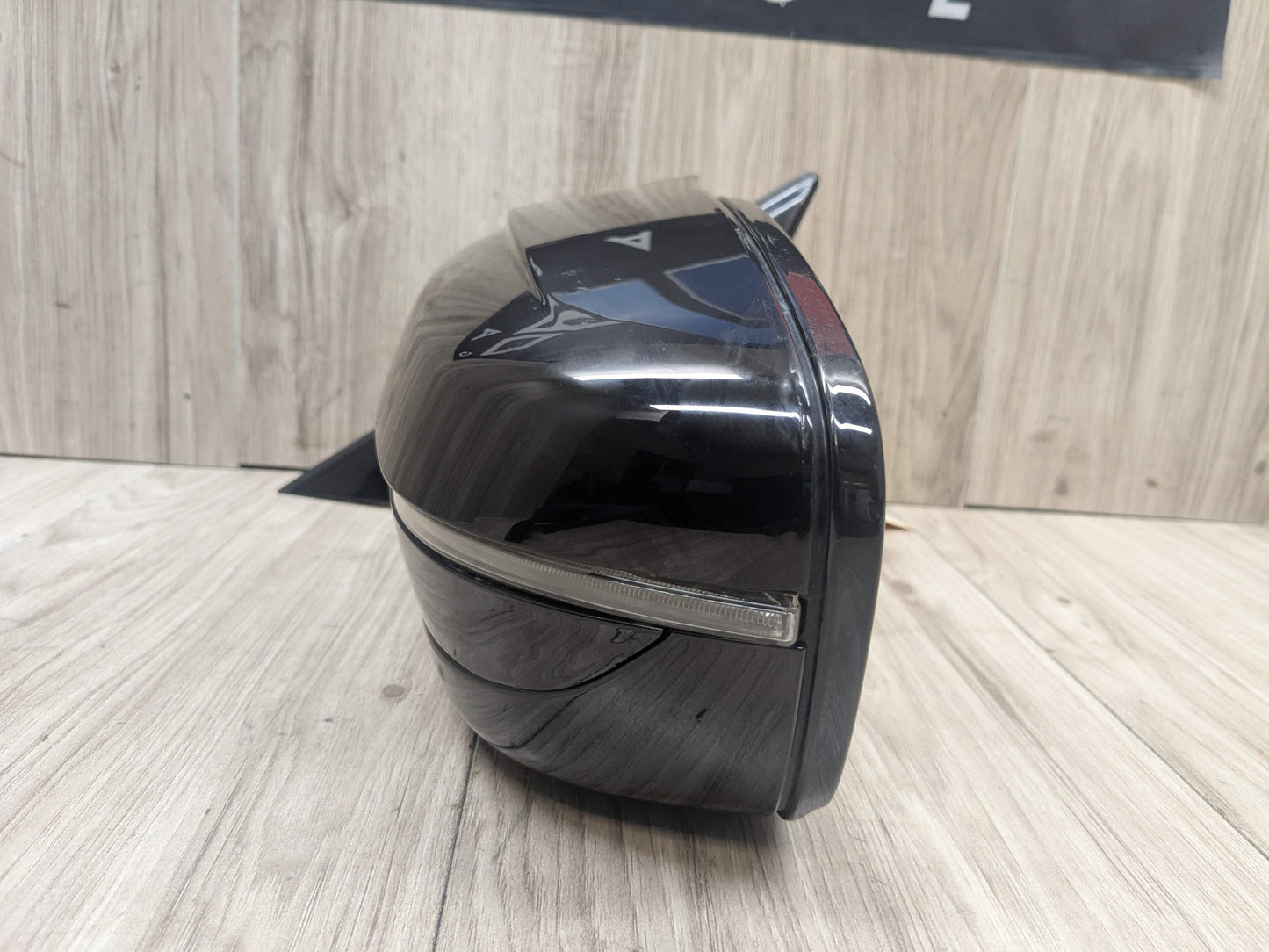 17-23 OEM BMW G30 530 540 M550 Left Driver Side Mirror Blind Spot SHADOW GLOSS