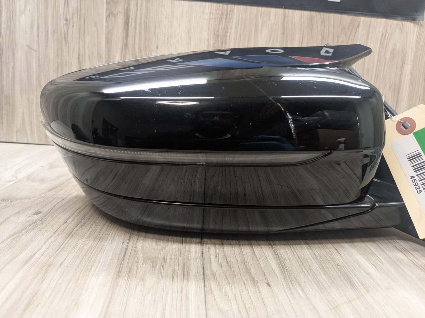 OEM BMW G30 530 540 M550 Right Passenger Side Mirror Blind Spot SHADOW GLOSS