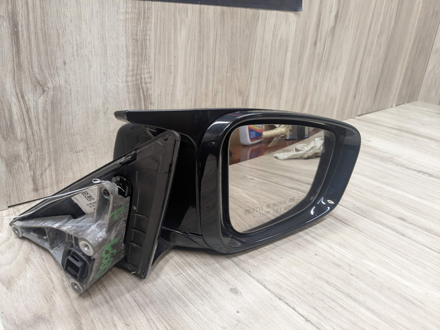 OEM BMW G30 530 540 M550 Right Passenger Side Mirror Blind Spot SHADOW GLOSS