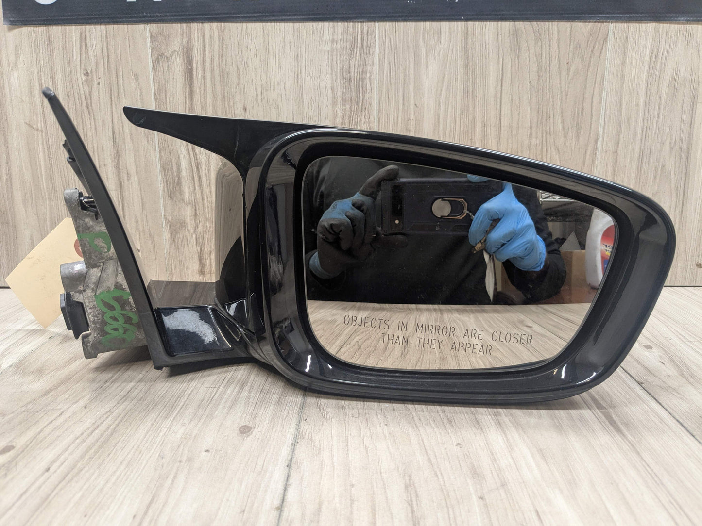 OEM BMW G30 530 540 M550 Right Passenger Side Mirror Blind Spot SHADOW GLOSS