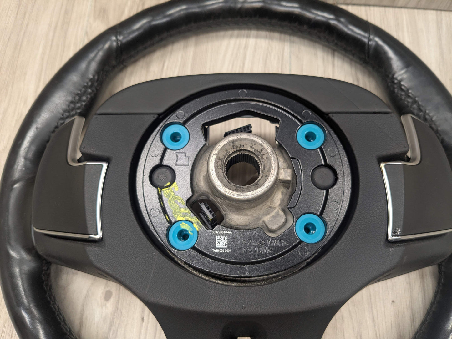 *OEM BMW G05 G07 G12 G16 G30 M SPORT Leather Steering Wheel w/ Shifters HEATED