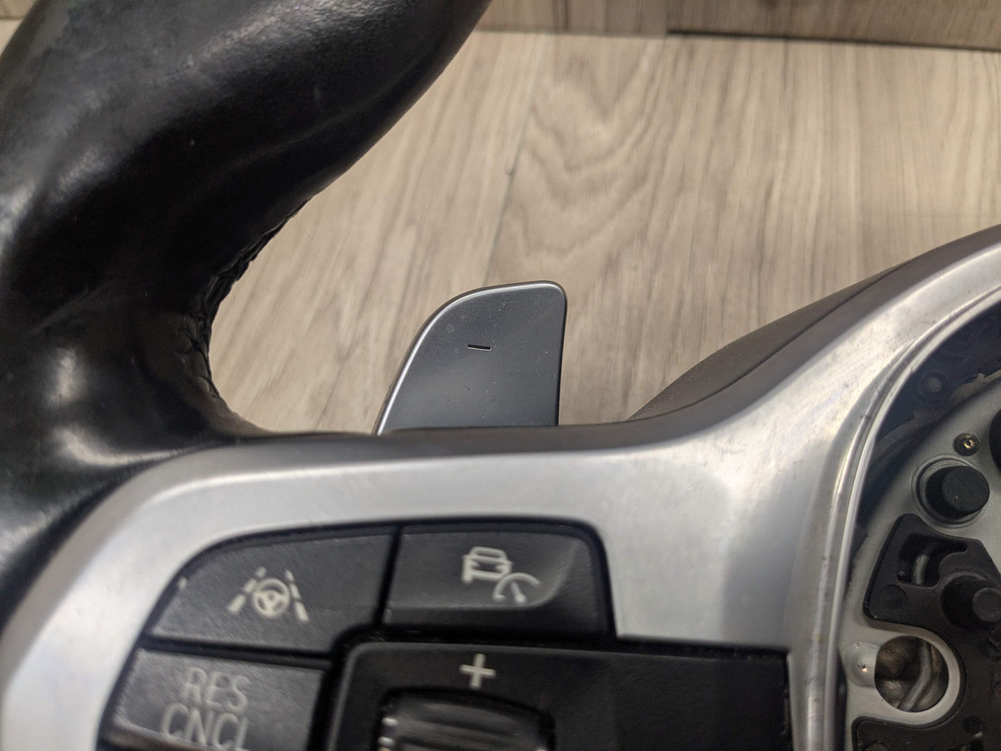 *OEM BMW G05 G07 G12 G16 G30 M SPORT Leather Steering Wheel w/ Shifters HEATED