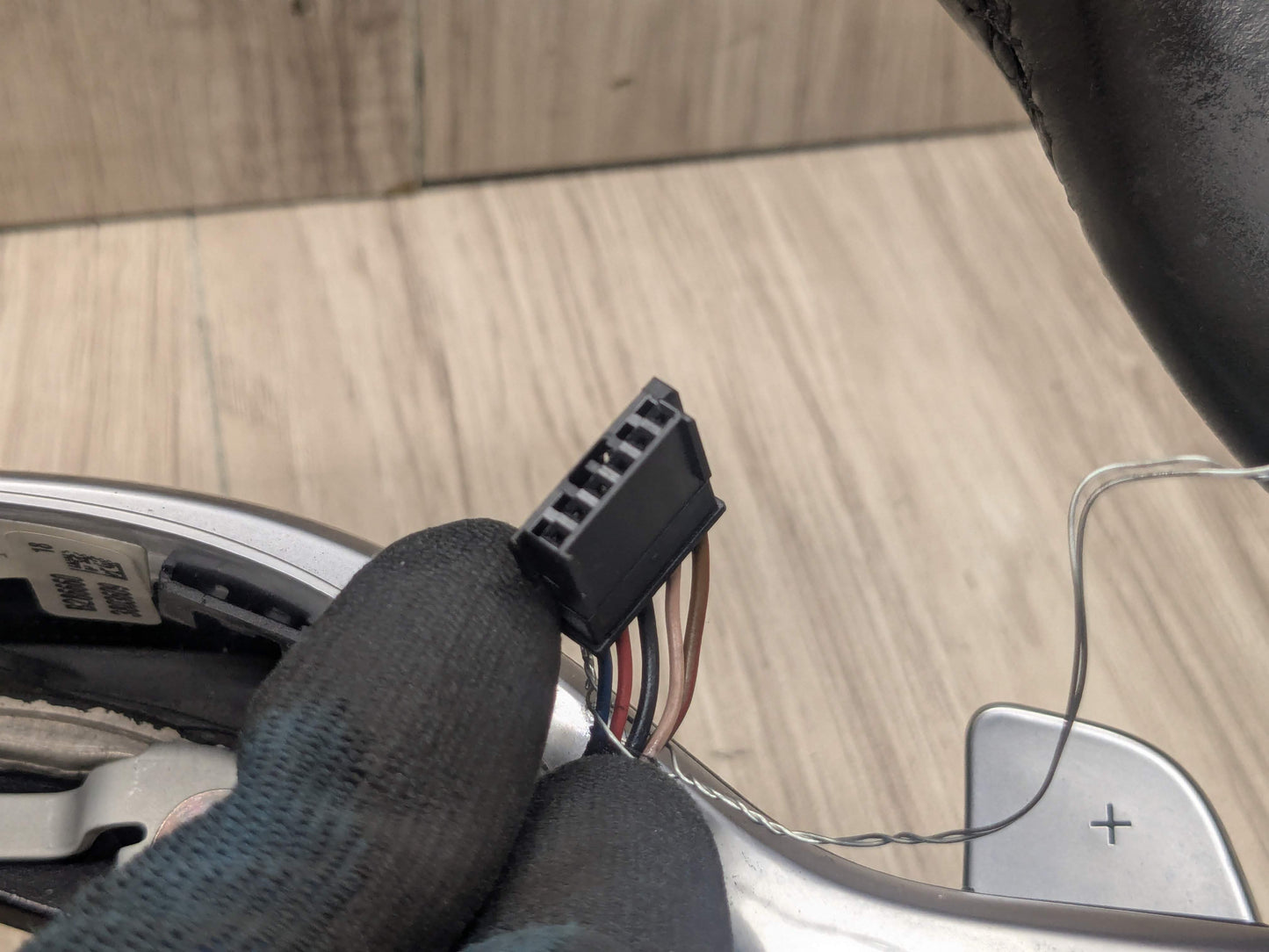 *OEM BMW G05 G07 G12 G16 G30 M SPORT Leather Steering Wheel w/ Shifters HEATED