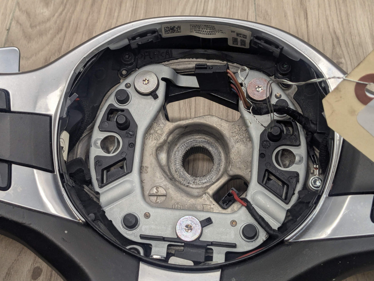 *OEM BMW G05 G07 G12 G16 G30 M SPORT Leather Steering Wheel w/ Shifters HEATED