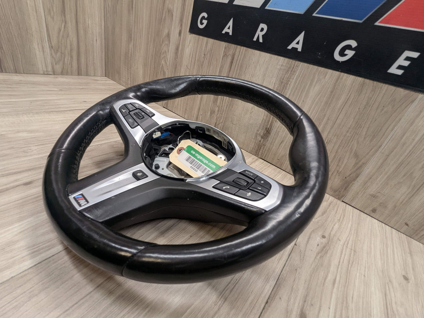 *OEM BMW G05 G07 G12 G16 G30 M SPORT Leather Steering Wheel w/ Shifters HEATED