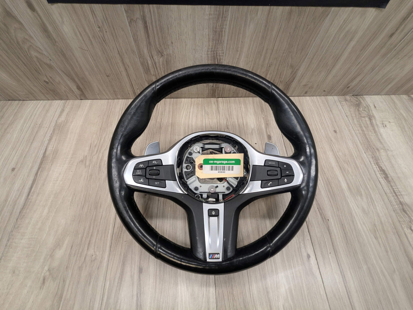 *OEM BMW G05 G07 G12 G16 G30 M SPORT Leather Steering Wheel w/ Shifters HEATED