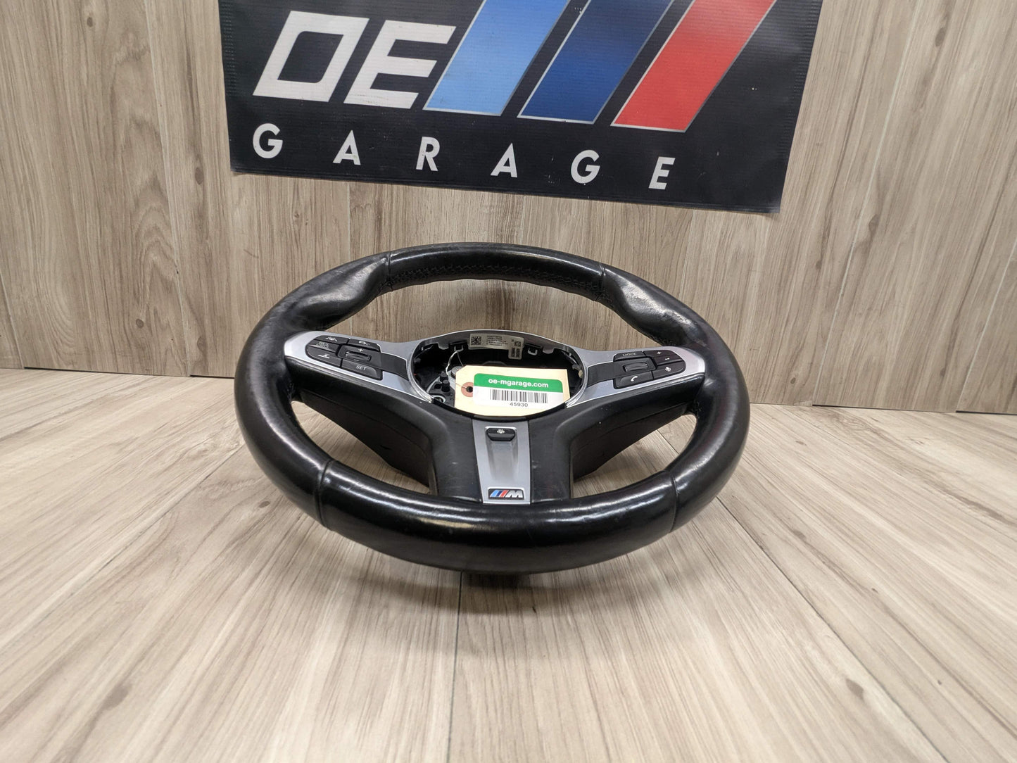 *OEM BMW G05 G07 G12 G16 G30 M SPORT Leather Steering Wheel w/ Shifters HEATED