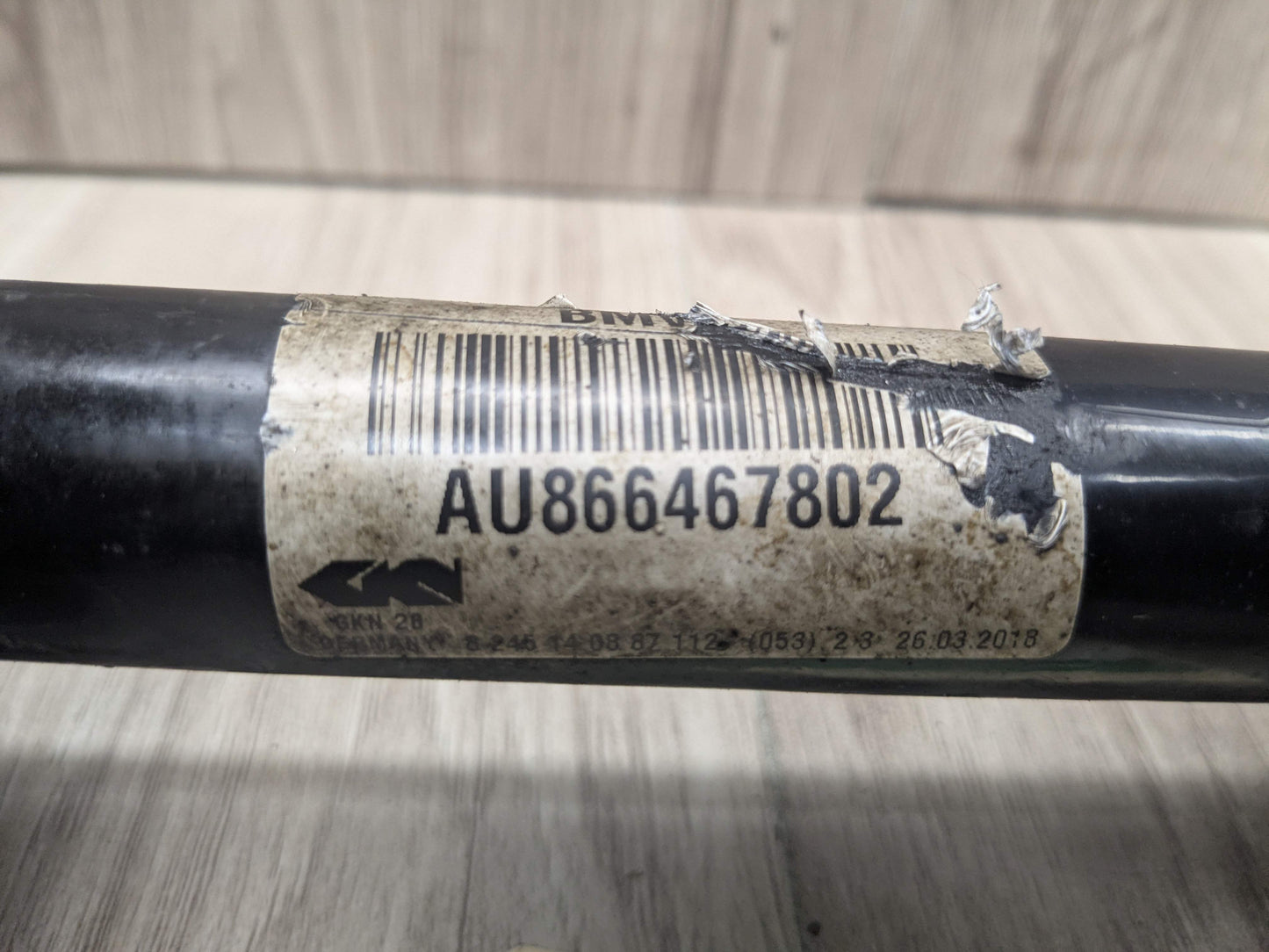 18-20 OEM BMW G30 M550iX Front Right Passenger Side Output Half Shaft CV Axle