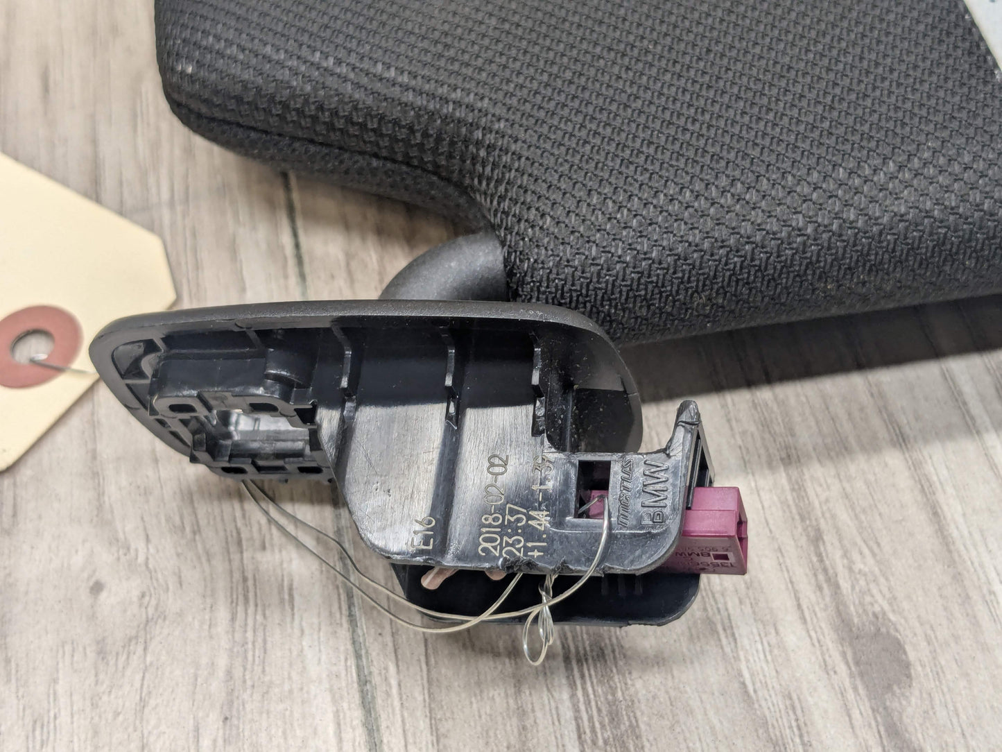 OEM BMW F90 G30 540 M550 M5 Left Right Driver Passenger SunVisor Shade SET Black