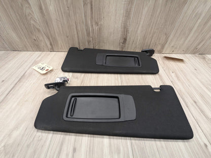 OEM BMW F90 G30 540 M550 M5 Left Right Driver Passenger SunVisor Shade SET Black