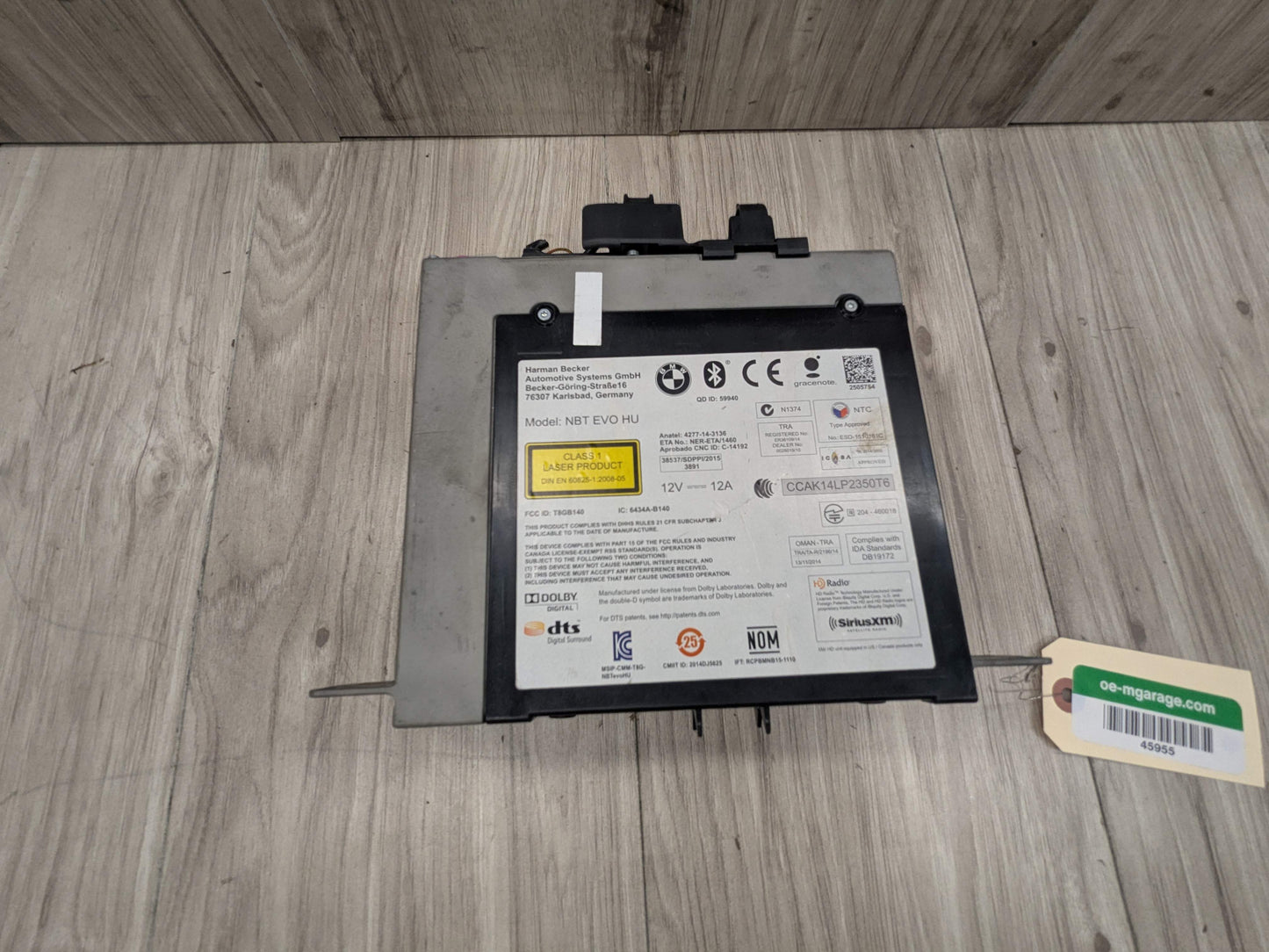 OEM BMW F90 G01 G12 G30 X3 M5 Navigation NBT EVO HU Radio Audio CD Head Unit 4.1