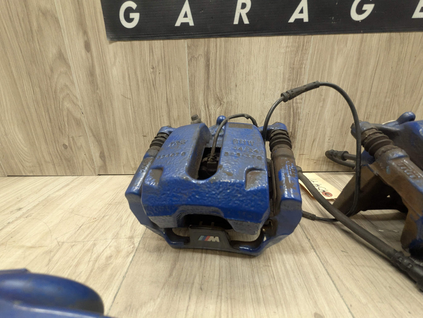 OEM BMW G30 530 540 M550 Front Rear Left Right Brake Calipers Brembo SET Blue