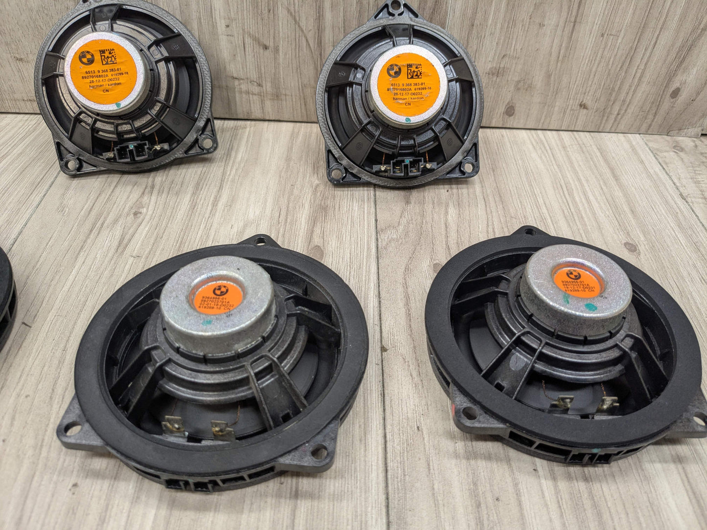 OEM BMW F22 F30 F80 G12 G30 HARMAN KARDON Audio Sound System Speaker SET (10)