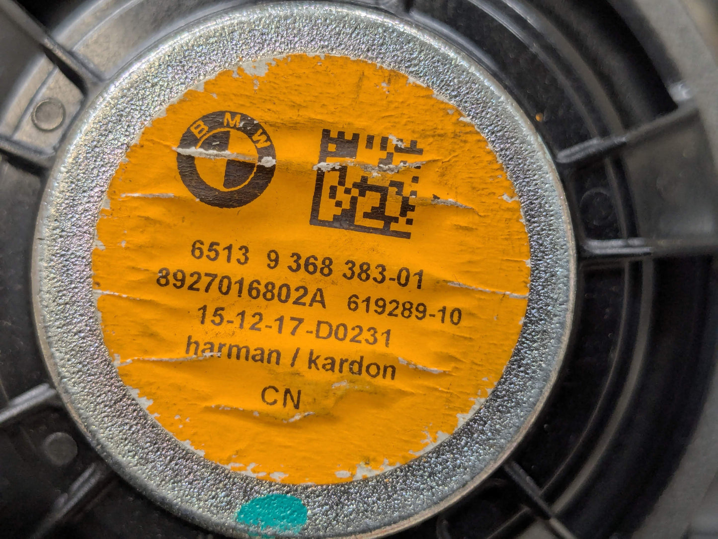 OEM BMW F22 F30 F80 G12 G30 HARMAN KARDON Audio Sound System Speaker SET (10)