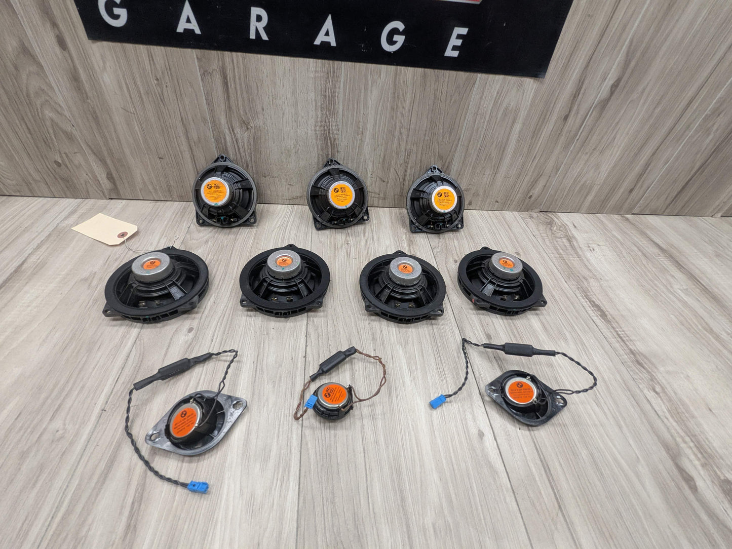 OEM BMW F22 F30 F80 G12 G30 HARMAN KARDON Audio Sound System Speaker SET (10)