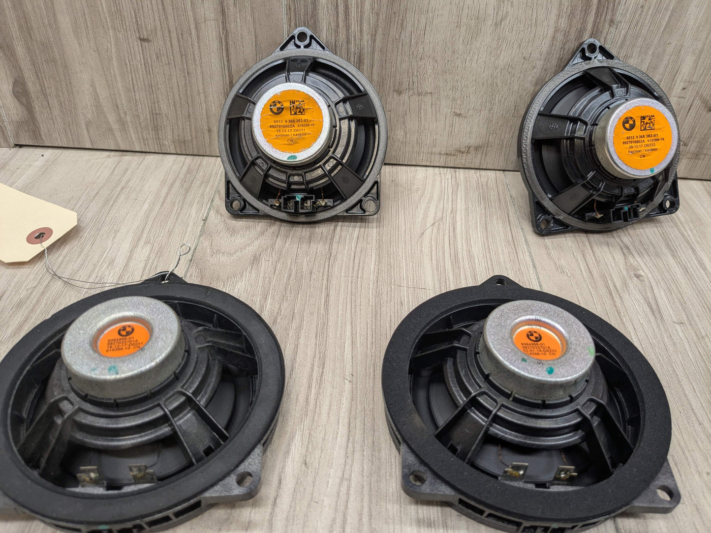 OEM BMW F22 F30 F80 G12 G30 HARMAN KARDON Audio Sound System Speaker SET (10)