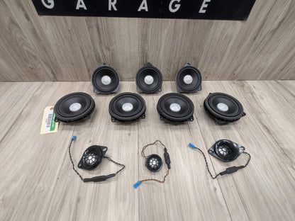 OEM BMW F22 F30 F80 G12 G30 HARMAN KARDON Audio Sound System Speaker SET (10)
