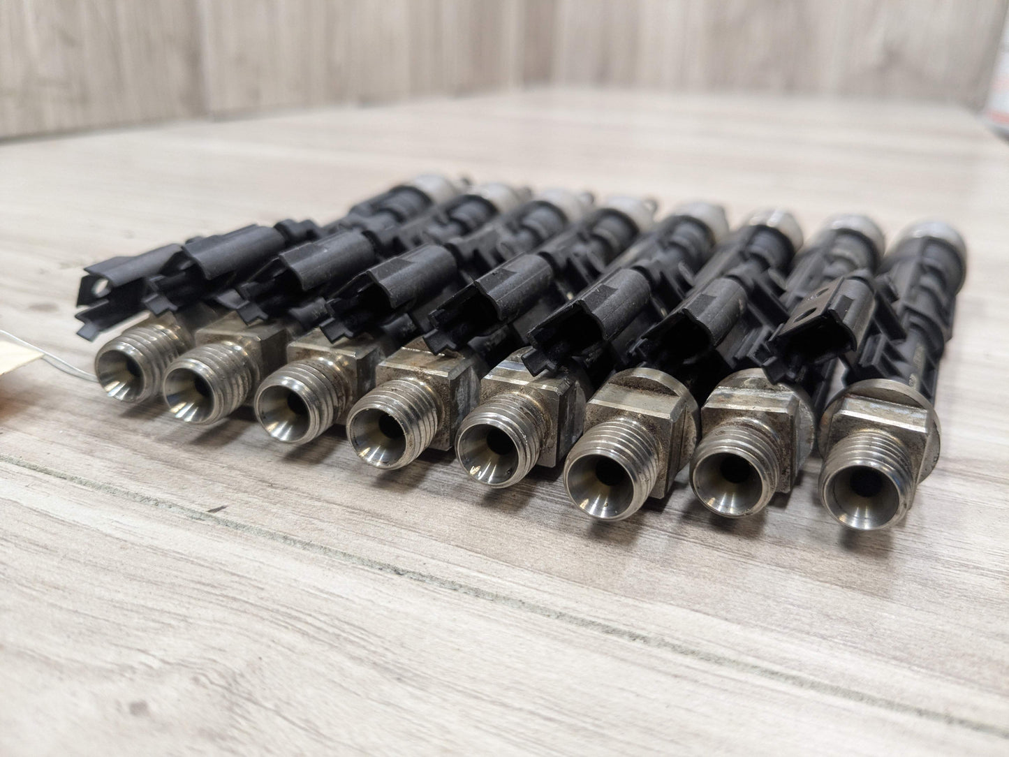 19-24 OEM BMW G12 G30 M550 750 Engine N63R High Pressure Fuel Injector Set