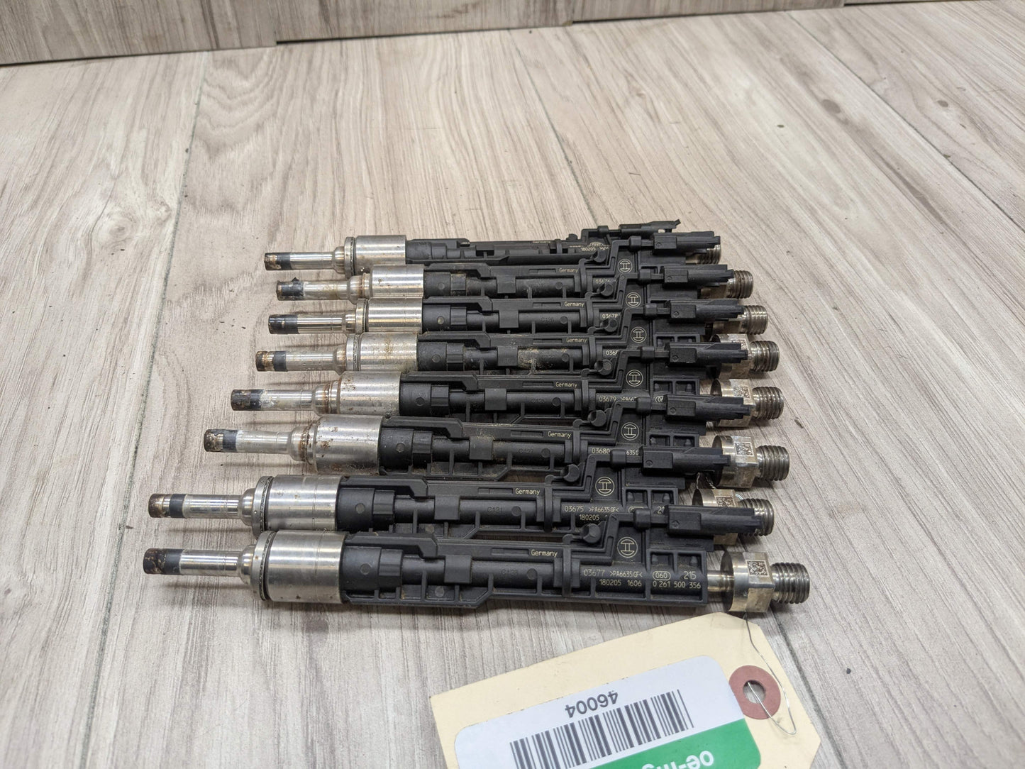 19-24 OEM BMW G12 G30 M550 750 Engine N63R High Pressure Fuel Injector Set