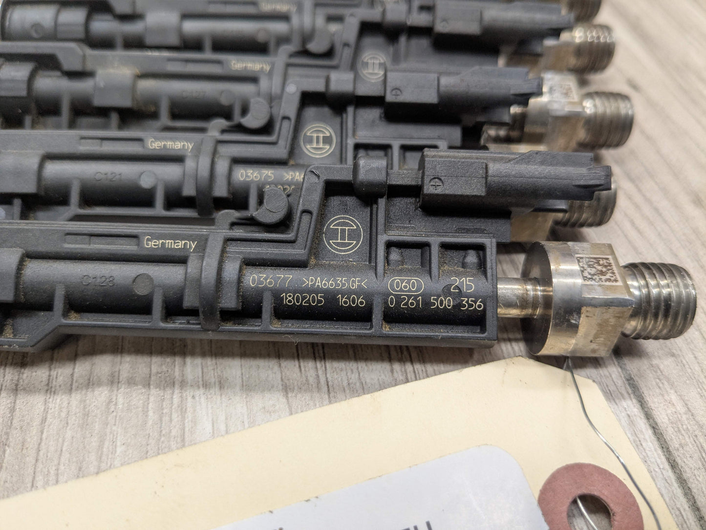 19-24 OEM BMW G12 G30 M550 750 Engine N63R High Pressure Fuel Injector Set