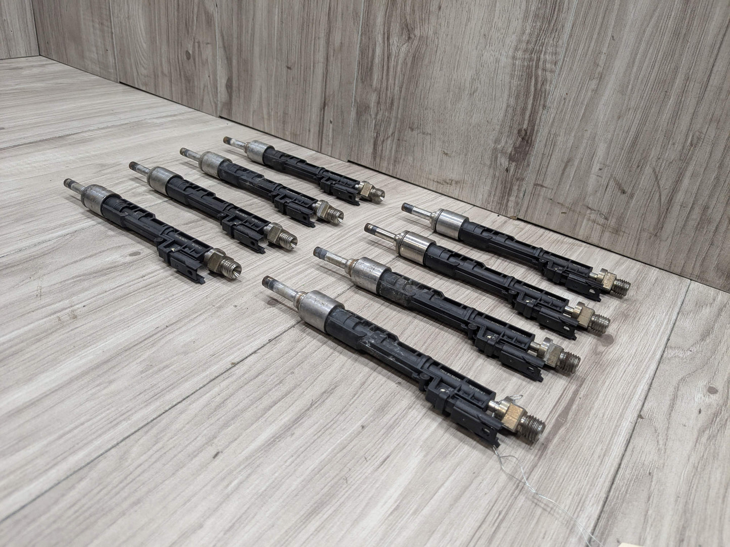 19-24 OEM BMW G12 G30 M550 750 Engine N63R High Pressure Fuel Injector Set