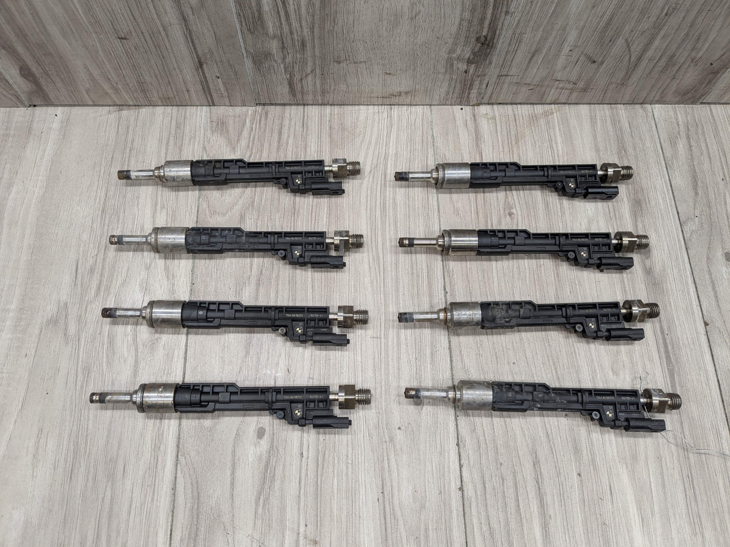 19-24 OEM BMW G12 G30 M550 750 Engine N63R High Pressure Fuel Injector Set