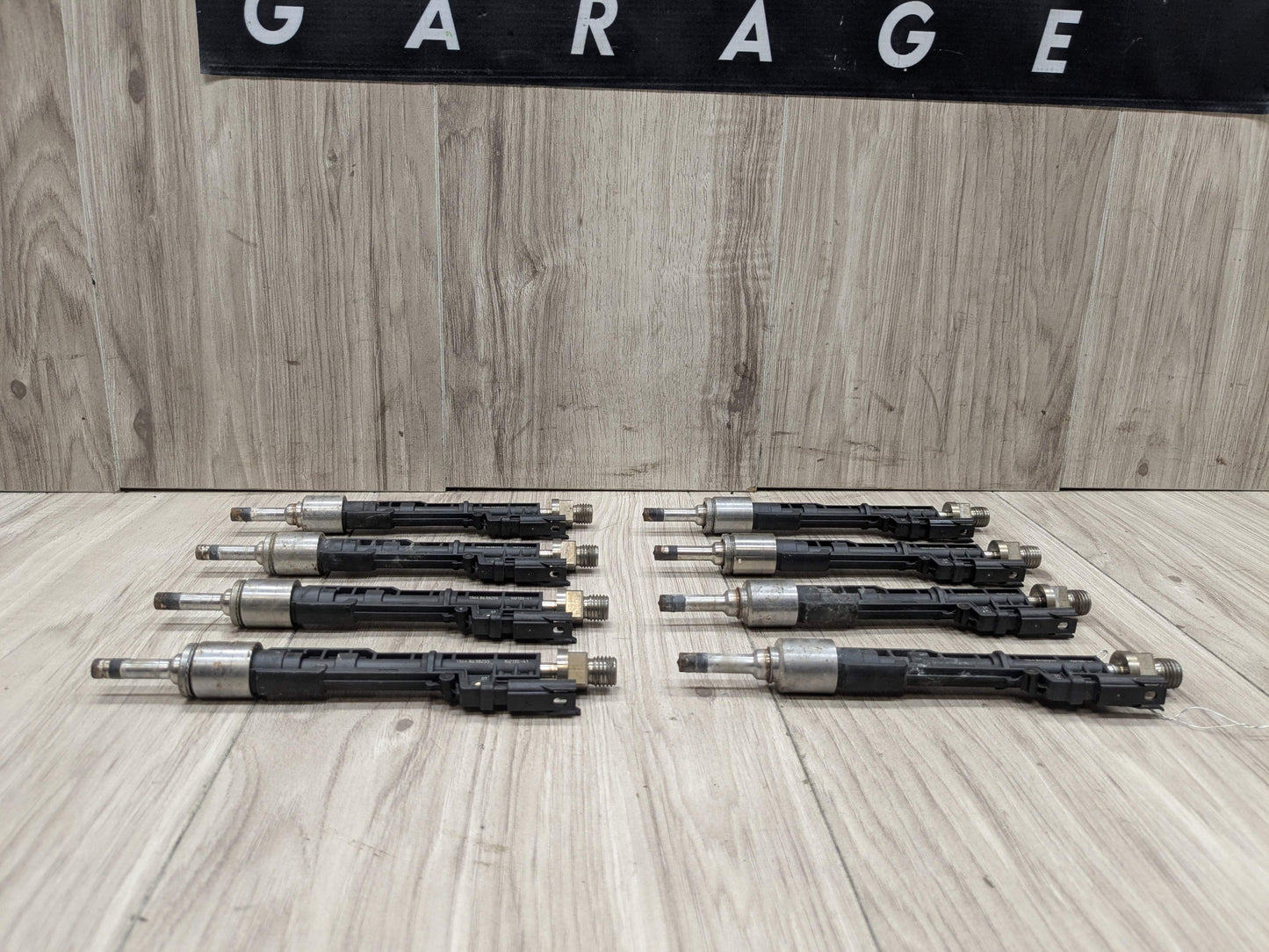 19-24 OEM BMW G12 G30 M550 750 Engine N63R High Pressure Fuel Injector Set